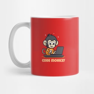 Code Monkey Software Engineering Pays the Bills Mug